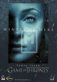 2017 Game of Thrones Season 7 Winter is Here Trading Card W9 Sansa Stark Back