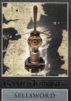 Game of Thrones Season 8 Map Markers The Sellsword Trading Card MM7 Rittenhouse Archives Moesbill Cards Front 