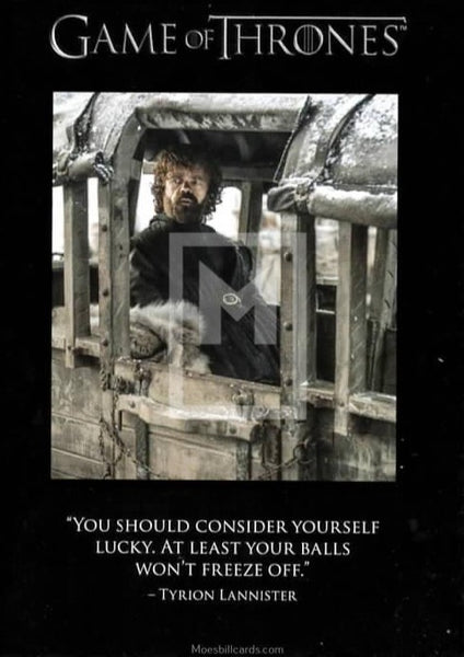 Game of Thrones Season 8 Quotable Trading Card Q71 Front