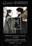 Game of Thrones Season 8 Quotable Trading Card Q75 Front