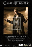 Game of Thrones Season 8 Quotable Trading Card Q77 Back