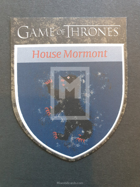 Game of Thrones The Complete Case Card H13 House Mormont Front
