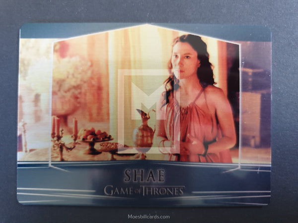 2017 Game of Thrones Valyrian Steel Rittenhouse Archives Base Trading Card 36 Shae Front