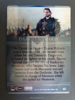 2017 Game of Thrones Valyrian Steel Rittenhouse Archives Base Trading Card 40 Daario Naharis Back