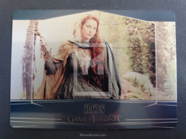 2017 Game of Thrones Valyrian Steel Rittenhouse Archives Base Trading Card 53 Ros Front