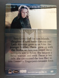 2017 Game of Thrones Valyrian Steel Rittenhouse Archives Base Trading Card 60 Yara Greyjoy Back