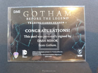 Gotham Season 1 DMI Autograph Trading Card Back