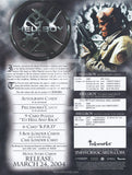 HELLBOY Inkworks Sell Sheet Trading Card Back