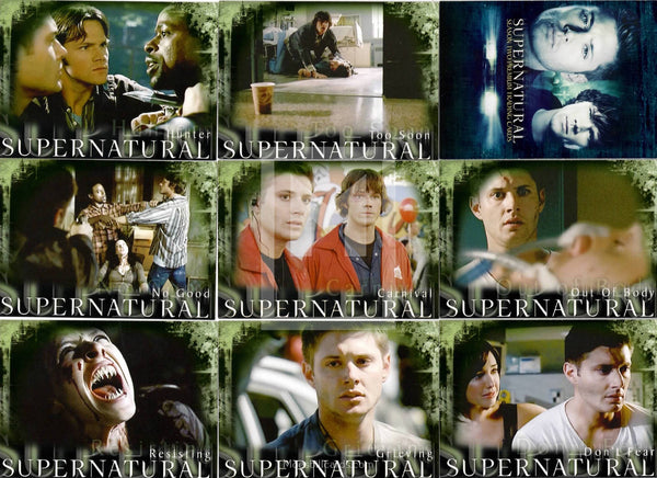 Inkworks Supernatural Season 2 Trading Card Base Set