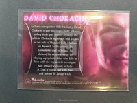 Inkworks Witchblade Season 1 A2 Chokachi Autograph Trading Card Back