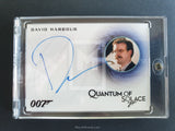 James Bond Archives 2015 A282 David Harbour Autograph Trading Card Front