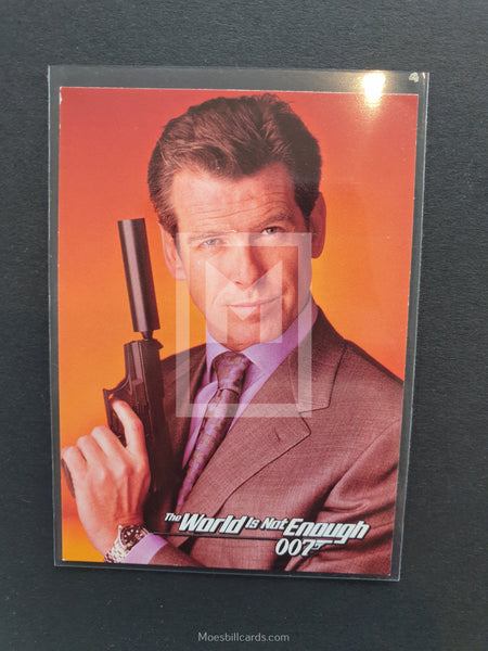 James Bond The World Is Not Enough Promo Insert Trading Card DW-1 Front