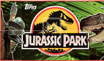 Jurassic Park Topps Sticker Trading Card Set Back