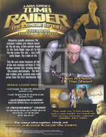 Lara Croft Tomb Raider The Cradle of Life Promo Sell Sheet Trading Card Front