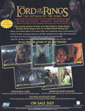 Lord Of The Rings Return Of The King Update Promo Sell Sheet Trading Card Back