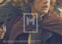 Lord of the Rings Fellowship of the Ring Insert Retail Sticker Card 5 Topps Back