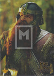 Lord of the Rings Fellowship of the Ring Insert Retail Sticker Card 5 Topps Front