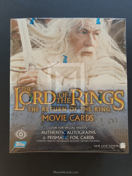 Lord of the Rings Return of the King Hobby Trading Card Box Front