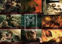 Lord of the Rings Two Towers Update Base Trading Card Set