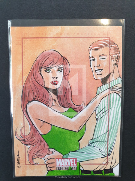 Marvel Bronze Age Roy Cover Artist Sketch Trading Card Front