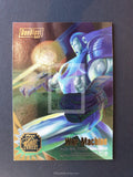 Marvel Flair Annual 95 Duo Blast Trading Card Iron Man War Machine 3 Back