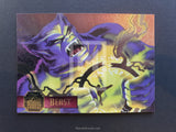 Marvel Flair Annual 95 Power blast Trading Card Beast 12 Front