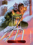 Marvel Masterpieces 94 Gold Foil Signature Series Trading Card Scarecrow 104 Front