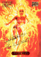 Marvel Masterpieces 94 Gold Foil Signature Series Trading Card Phoenix 89 Front