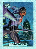 Marvel Masterpieces 94 Silver Holofoil Trading Card 3 Daredevil Front