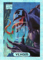 Marvel Masterpieces 94 Silver Holofoil Trading Card 9 Venom Front
