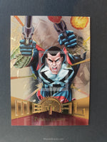 Marvel Metal 1995 Trading Card 50 Punisher 2099 Front
