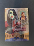 Marvel Metal 1995 Trading Card 93 Domino Front