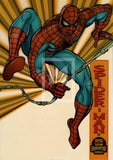 Marvel Universe 1994 4 Fleer Suspended Animation Trading Card Spider-Man 6 Front