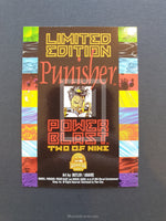 Marvel Universe 5 1994 Power blast Trading Card 2 Punisher Back Retail