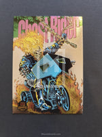 Marvel Universe 5 1994 Power blast Trading Card 3 Ghost Rider Front Retail