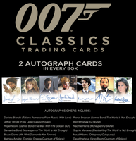 James Bond 2016 Classics Trading Card Sell Sheet