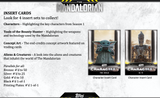 Star Wars The Mandalorian Season 1 Hobby Trading Card Sell Sheet