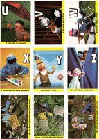 Sesame Street Base Trading Card Set