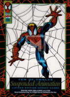 Spider-Man 94 Suspended Animation Trading Card Doctor Spider-Man 10 Back