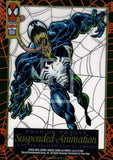 Spider-Man 94 Suspended Animation Trading Card Venom 4 Back