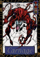 Spider-Man 94 Suspended Animation Trading Card Carnage 5 Front