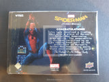 Spiderman Homecoming Upper Deck Marvel Memorabilia Webbed Threads WTS13 Back