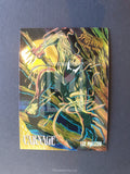 Spiderman Premiere 95 Ultra Golden Web Trading Card 2 Carnage Front