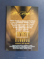 Spiderman Premiere 95 Ultra Golden Web Trading Card 8 Venom Back
