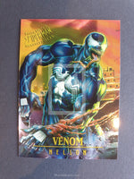 Spiderman Premiere 95 Ultra Masterpieces Trading Card Venom 7 Front