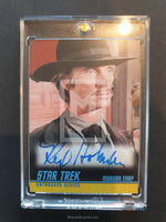 Star Trek 40th Anniversary A195 Earp Autograph Trading Card Front