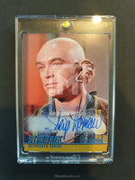 Star Trek 40th Anniversary A196 Sevrin Autograph Trading Card Front