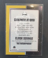 Star Trek 40th Anniversary A198 Hedford Autograph Trading Card Back
