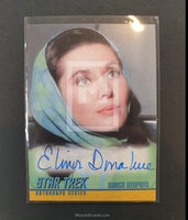Star Trek 40th Anniversary A198 Hedford Autograph Trading Card Front