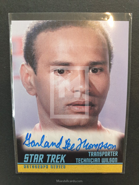 Star Trek 40th Anniversary A213 Wilson Autograph Trading Card Front